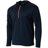 The Weather Co Men's Activewear Golf Hoodie, Navy/Red