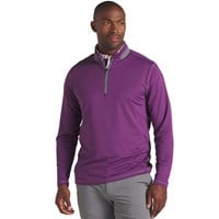 Puma Men's Lightweight Golf Pullover, Maroon