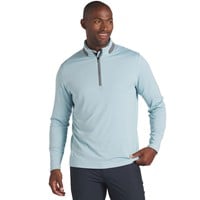Puma Men's Lightweight Golf Pullover, Turquoise