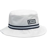 TaylorMade Vintage Twill Bucket Hat, White