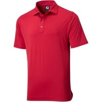 FootJoy Men's ProDry Performance Solid Lisle Golf Polo, Cardinal