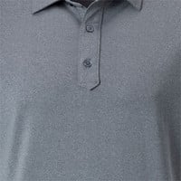 FootJoy Men's ProDry Performance Solid Lisle Golf Polo, Charcoal