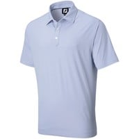 FootJoy Men's ProDry Performance Solid Lisle Golf Polo, Light Blue