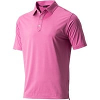 FootJoy Men's ProDry Performance Solid Lisle Golf Polo, Light Pink