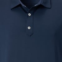 FootJoy Men's ProDry Performance Solid Lisle Golf Polo, Navy