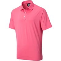 FootJoy Men's ProDry Performance Solid Lisle Golf Polo, Pink