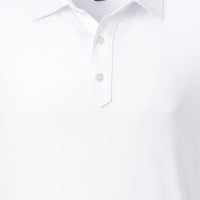 FootJoy Men's ProDry Performance Solid Lisle Golf Polo, White