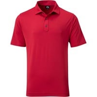 FootJoy Men's ProDry Performance Solid Lisle Golf Polo, Cardinal