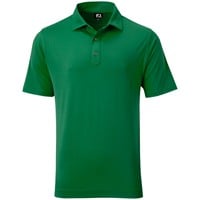 FootJoy Men's ProDry Performance Solid Lisle Golf Polo, Green