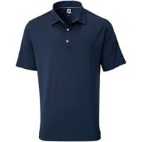 FootJoy Men's ProDry Performance Solid Lisle Golf Polo, Navy