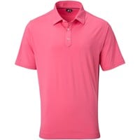 FootJoy Men's ProDry Performance Solid Lisle Golf Polo, Pink
