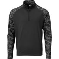 FootJoy Men's Camo Colorblock Midlayer Golf Pullover