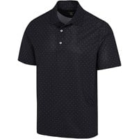 Greg Norman Men's Freedom Micro Pique Print Golf Polo