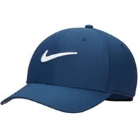 NIKE Dri-Fit Performance Club Golf Hat, Navy/White