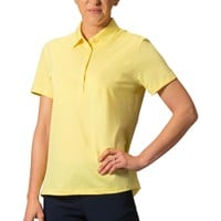 Greg Norman Women's Freedom Pique Golf Polo - Discontinued Style, Yellow