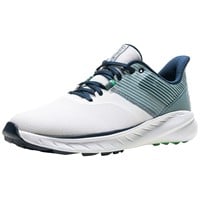 FootJoy Men's Flex Golf Shoes, White/Blue