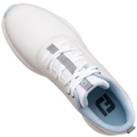 FootJoy Women's Performa Golf Shoes - Previous Season Style, White/Light Blue