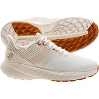FootJoy Women's Flex Golf Shoes - Discontinued Style, White/Tan