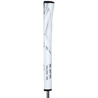 SuperStroke Zynergy Pistol GT Tour Putter Grip, White/Silver