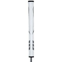 SuperStroke Zynergy Pistol GT Tour Putter Grip, White/Silver