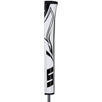 SuperStroke Zynergy Pistol GT 2.0 Putter Grip, White/Black