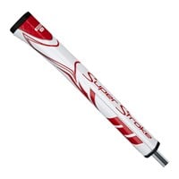 SuperStroke Zynergy Pistol GT 2.0 Putter Grip, White/Red