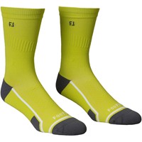 FootJoy Men's Tech Dry Golf Crew Socks, Green