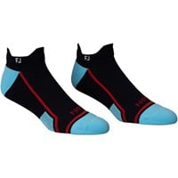 FootJoy Men's Tech Dry Roll Tab Golf Socks, Navy/Blue