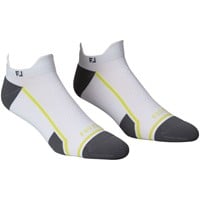 FootJoy Men's Tech Dry Roll Tab Golf Socks, White/Grey