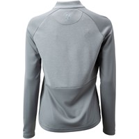 FootJoy Women's Heather Block Midlayer 1/2 Zip Golf Pullover, Grey