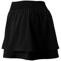 FootJoy Women's Lightweight Woven 16in Golf Skort, Black