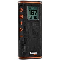 Bushnell Wingman View Golf GPS Speaker, Black/Orange