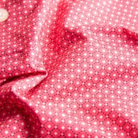 FootJoy Men's Dot Geo Print Golf Polo, Pink/White