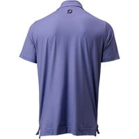 FootJoy Men's Dot Geo Print Golf Polo, Purple/White