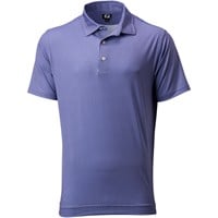 FootJoy Men's Dot Geo Print Golf Polo, Purple/White