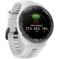 Garmin Approach S70 Golf GPS Watch, Black/White