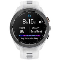 Garmin Approach S70 Golf GPS Watch, Black/White