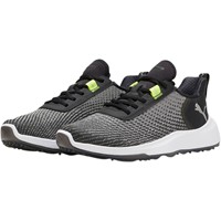 Puma Men's Fusion Crush Sport Golf Shoes, Black/Light Green