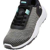 Puma Women's Fusion Crush Sport Golf Shoes, Black/Light Green