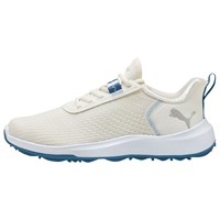 Puma Women's Fusion Crush Sport Golf Shoes, White/Blue