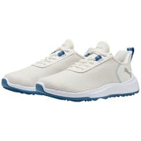Puma Women's Fusion Crush Sport Golf Shoes, White/Blue