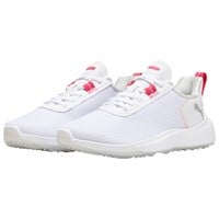 Puma Women's Fusion Crush Sport Golf Shoes, White/Pink