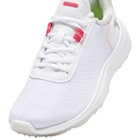 Puma Women's Fusion Crush Sport Golf Shoes, White/Pink