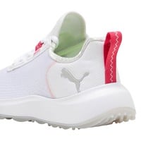 Puma Women's Fusion Crush Sport Golf Shoes, White/Pink