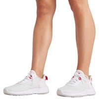 Puma Women's Fusion Crush Sport Golf Shoes, White/Pink