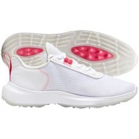 Puma Women's Fusion Crush Sport Golf Shoes, White/Pink