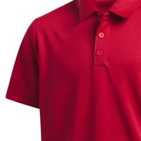 adidas Junior Performance Golf Polo, Red