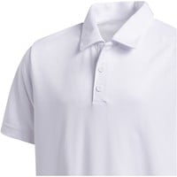 adidas Junior Performance Golf Polo, White