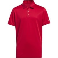 adidas Junior Performance Golf Polo, Red