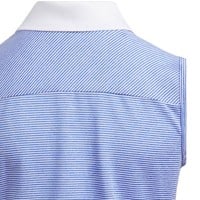 adidas Junior Sleeveless Golf Polo, Royal